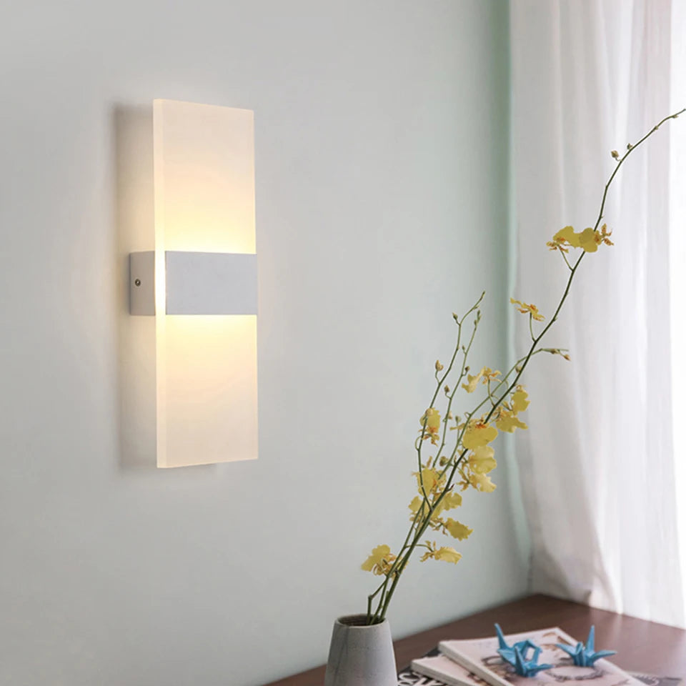 Touch Motion Sensor LED Wall Light