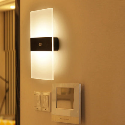 Touch Motion Sensor LED Wall Light